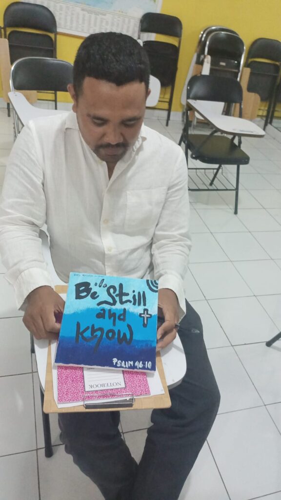Pelaksanaan Ujian Pendidikkan Kesetaraan Paket C Setara SMA dihari pertama